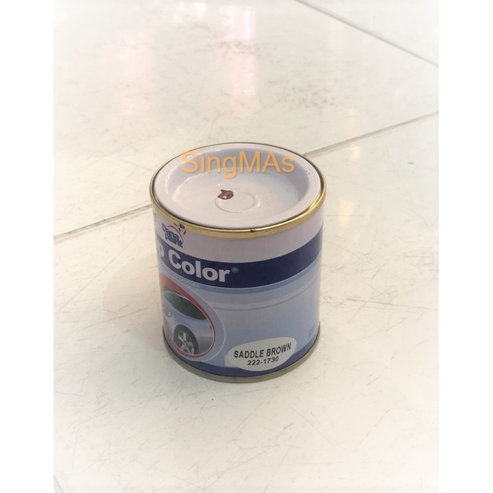 Cat Mobil Duco TOP COLOR 222-1730 SADDLE BROWN 200cc Coklat DANA PAINT Cat Pagar, Besi, Kayu