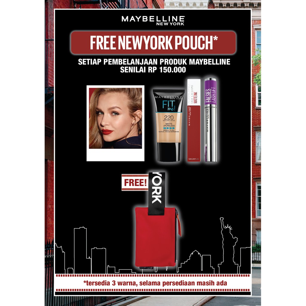 [GWP] Maybelline Pouch