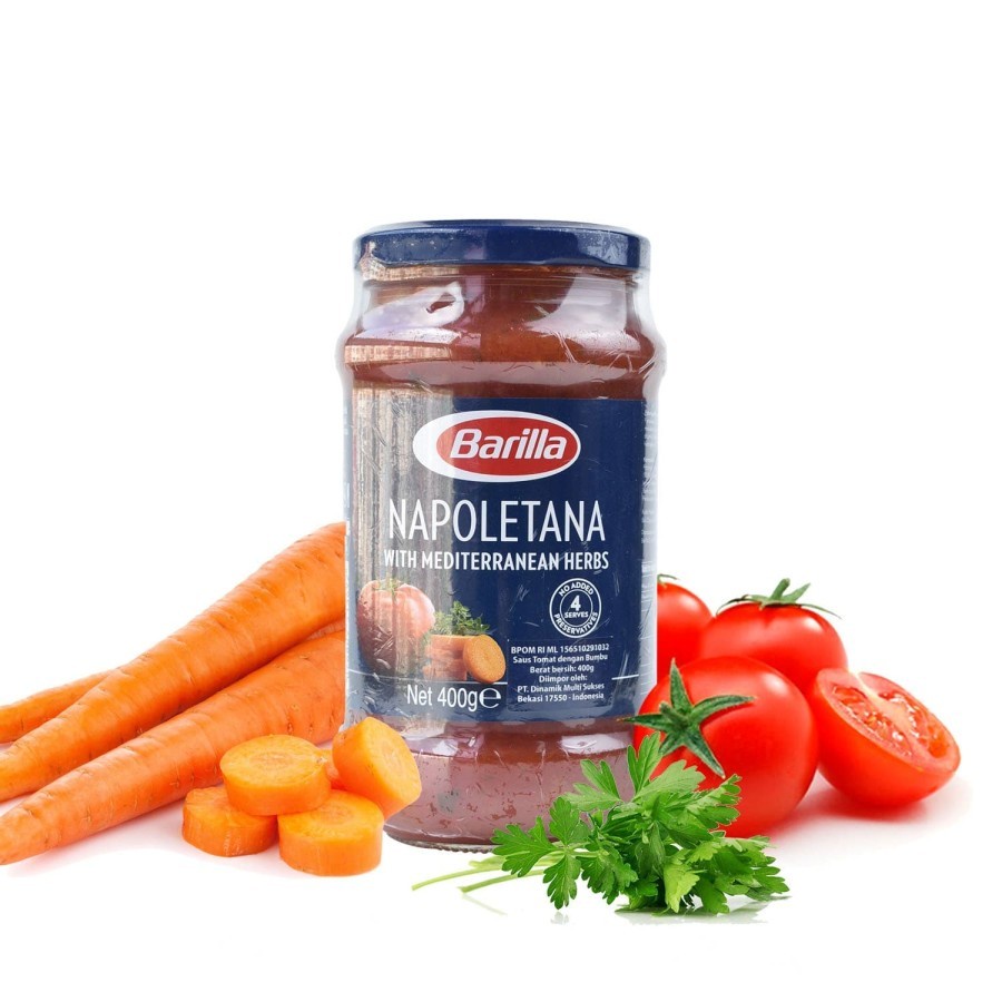 

Barilla Napoletana With Mediterranean Herbs 400 gr / Saus Pesta