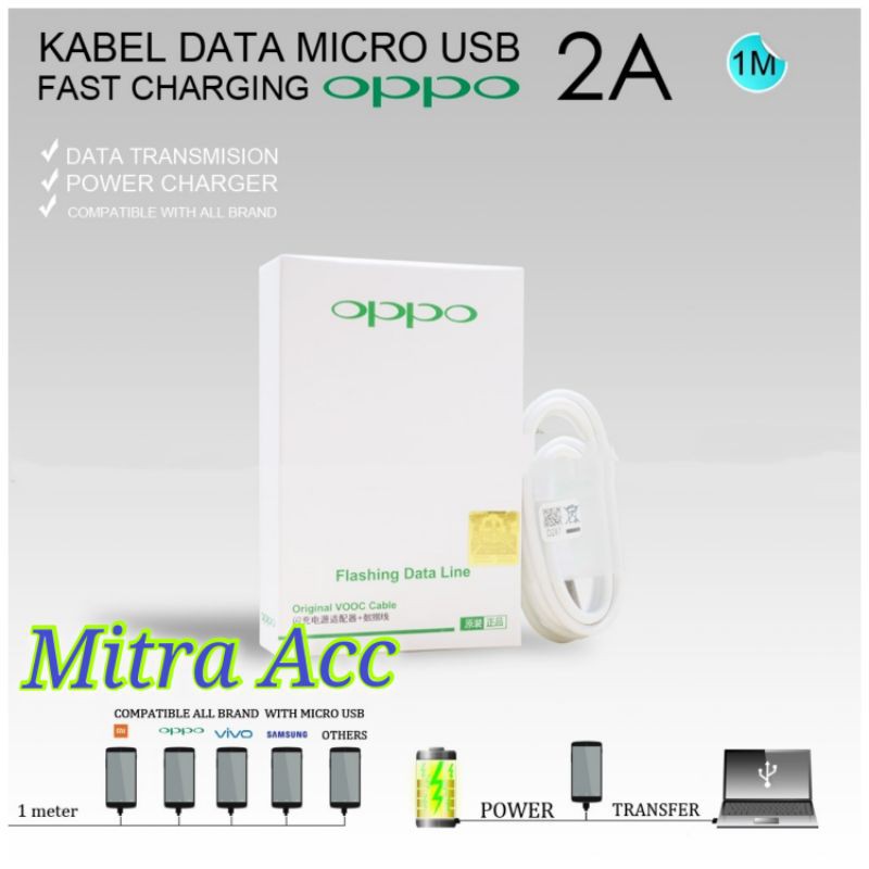 KABEL DATA OPPO A3S A5S A7 A39 NEO 7 NEO 9 F3 F5 F7 F9 F11 ORIGINAL 100%