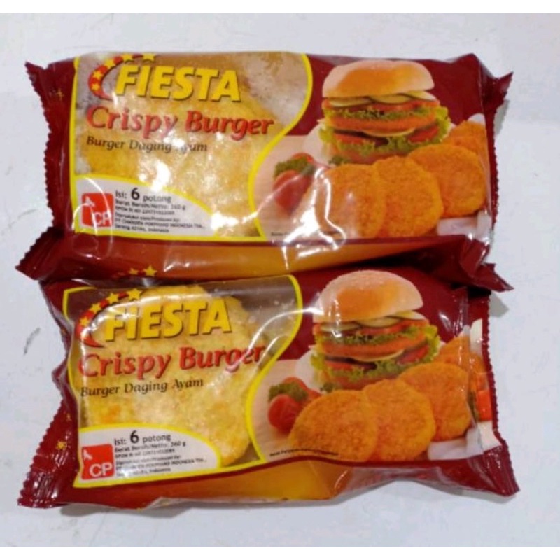 

Burger Crispy Ayam Fiesta