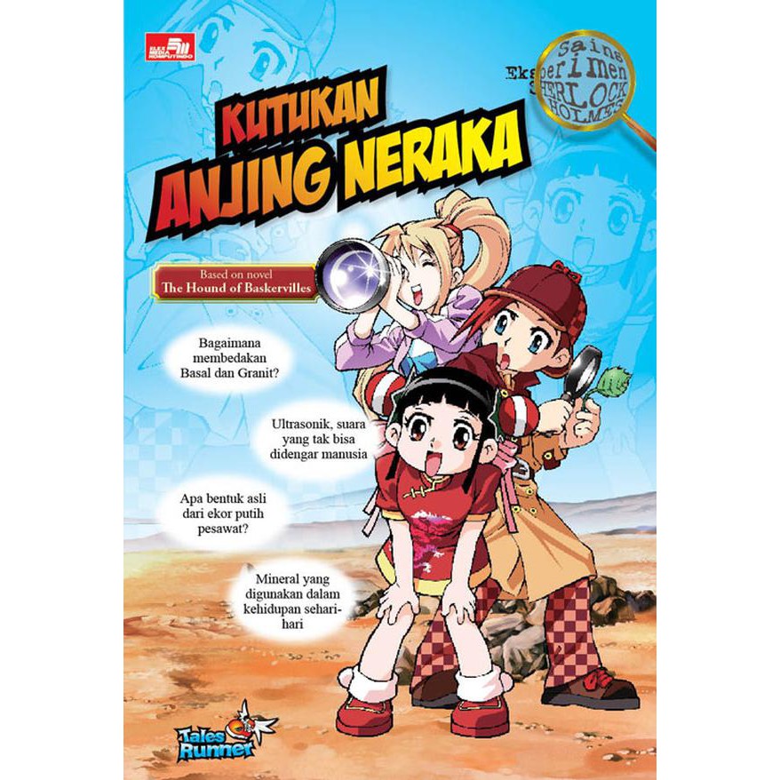Buku Komik Sains Eksperimen Sherlock Holmes Seri Tales Runner Based on Novel