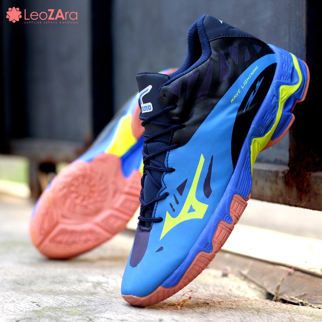 Sepatu Sport Pria Terbaru Mizuno Wife Lighthing Volley Ball Olahraga Outdoor