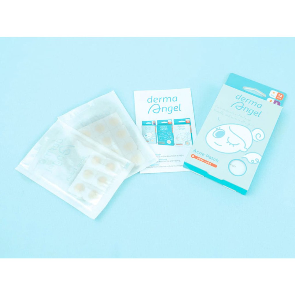 DERMA ANGEL Acne Patch Day (12pcs), Night (6pcs)