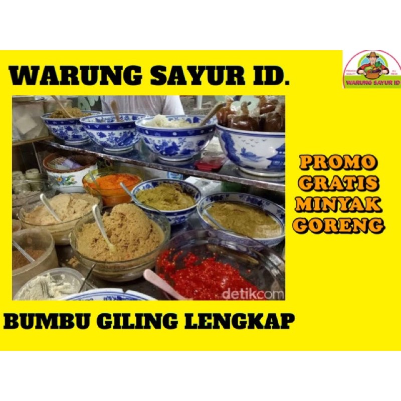 

BUMBU GILING SUPER FRESH/BUMBU DEPOK