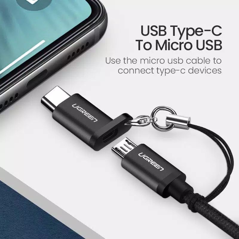 UGREEN Type C to Micro USB OTG Cable Adapter