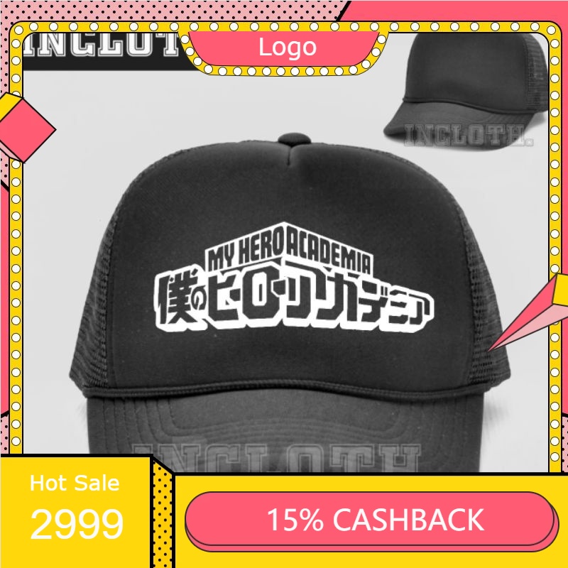 TOPI TRUCKER JARING MY HERO ACADEMIA | TOPI MY HERO ACADEMIA