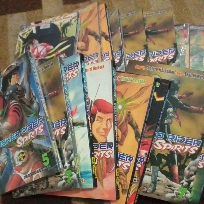 komik masked rider spirits