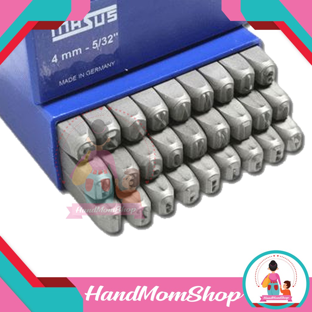 

MASUS Germany Huruf Ketok 6 mm Stamp Punch Letter A - Z