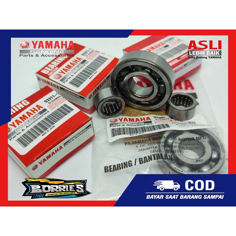 BEARING SET RASIO JAPAN RX KING ORI YGP RXKING RX-KING KLAHER LAHER LAHAR BERING GEAR RATIO GIR