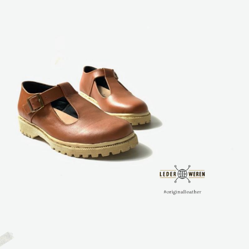 Lederweren - Leder Loafer Woman G - Sepatu Loafers Wanita