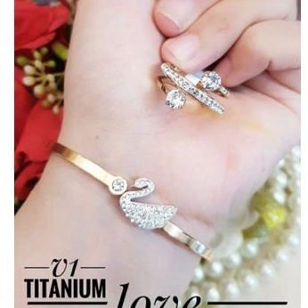 Titanium Gelang cincin r491