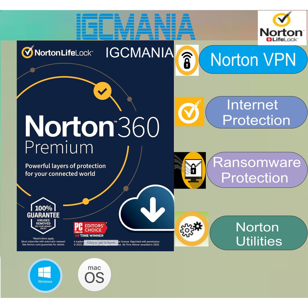 Antivirus Norton 360 Premium