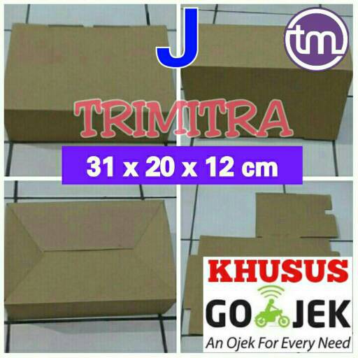 

Promo [Khusus GoSend/Gojek] Kardus Tipe J Elegan