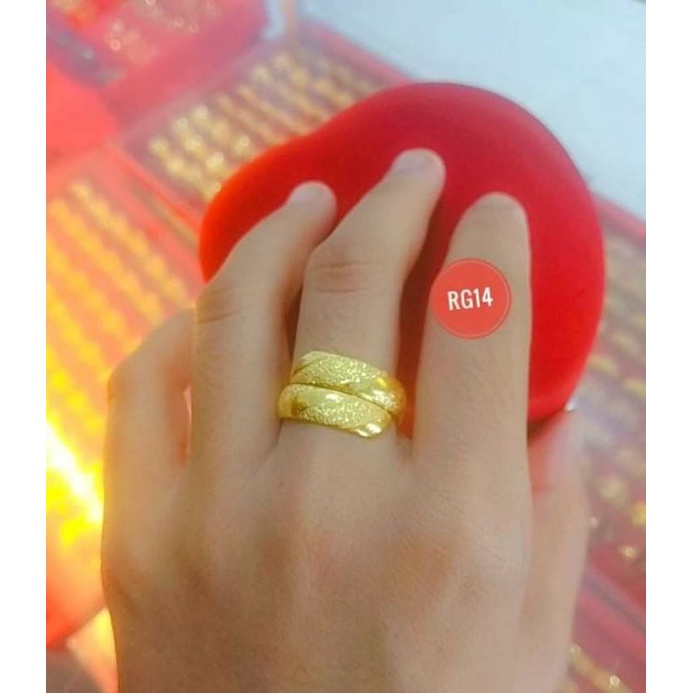 Cincin Lapis Emas 24karat
