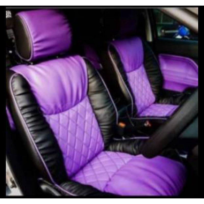 Cover jok mobil 3baris model sofa: Avanza, Xenia, Ertiga Mobilio terios