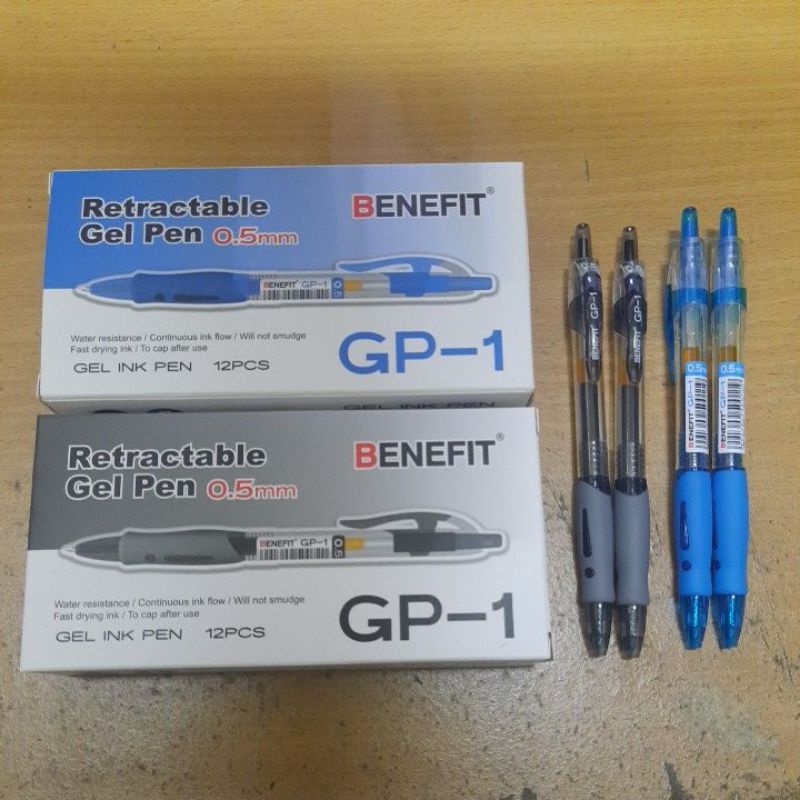 

Pulpen Gel Benefit GP-1 0.5mm