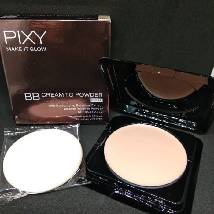 Murah RR PIXY MAKE IT GLOW BB CREAM TO POWDER REFFIL   BB CREAM REFFIL PIXY   MEDIUM BEIGE Mantap