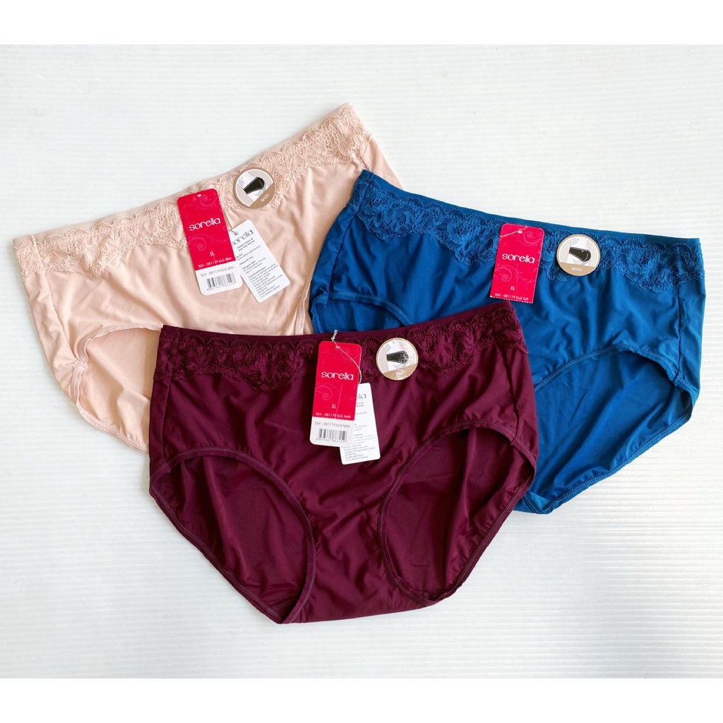 CELANA DALAM / CD WANITA SORELLA 1179 - MODEL MIDI
