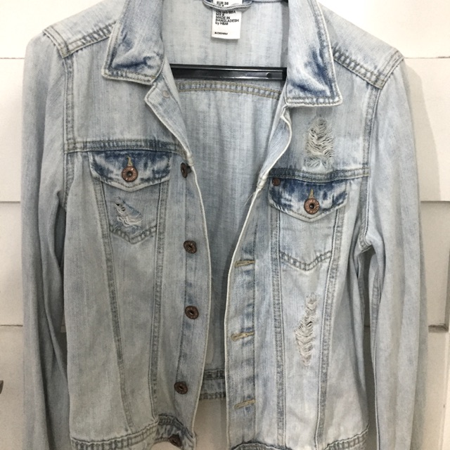 jaket jeans h&m