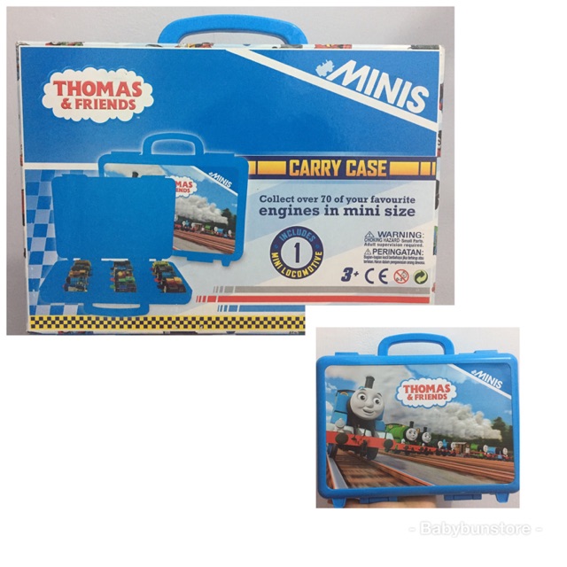 Thomas Minis Carry Case + 1 Thomas Minis Kotak Penyimpanan Mainan Thomas & Friends Mini