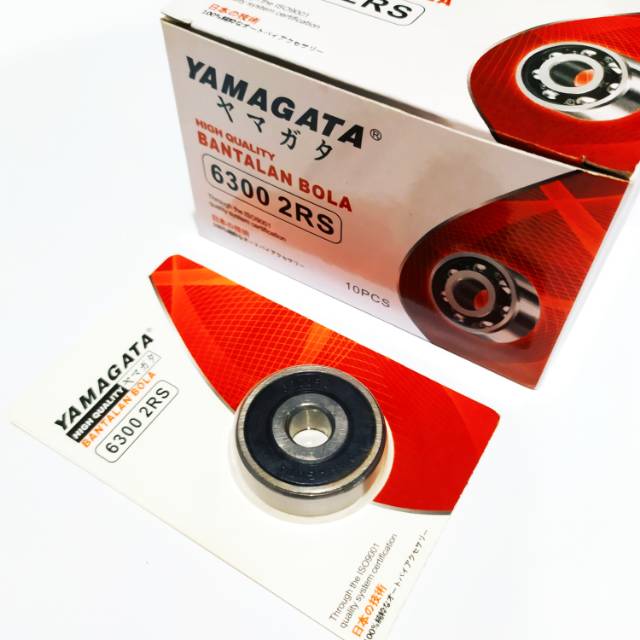 Bearing roda depan 6300 2 RS yamagata