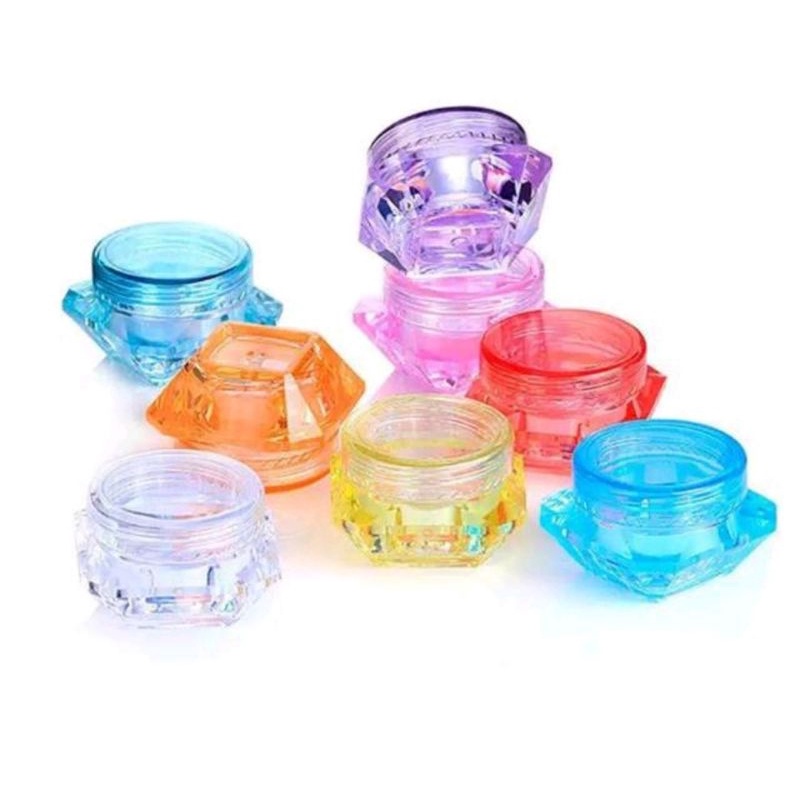 Pot Cream 5gr Pot Jar Cream Diamond 5 Gr Pot Diamond 5gr Tutup Natural