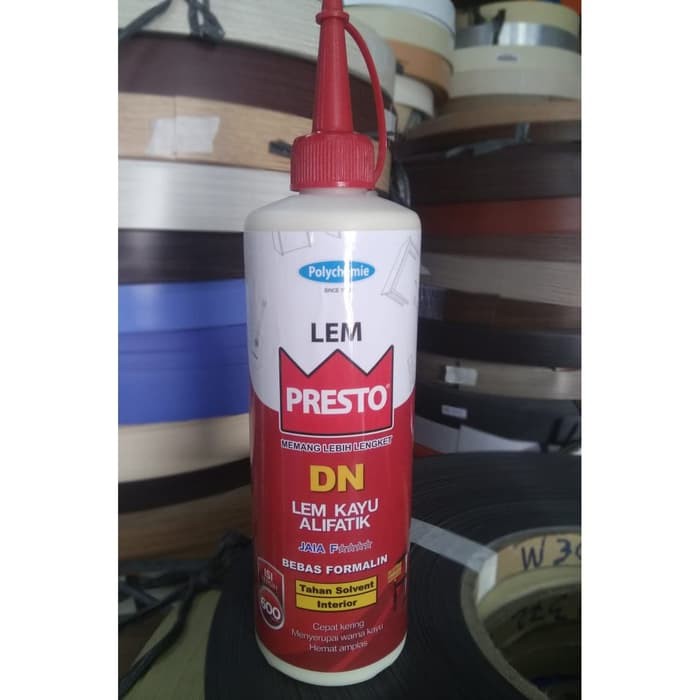 

LEM PRESTO DN 600GR / LEM KAYU / LEM ALIPHATIC