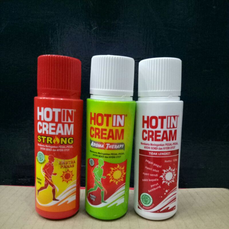 HOT IN CREAM 120gr botol