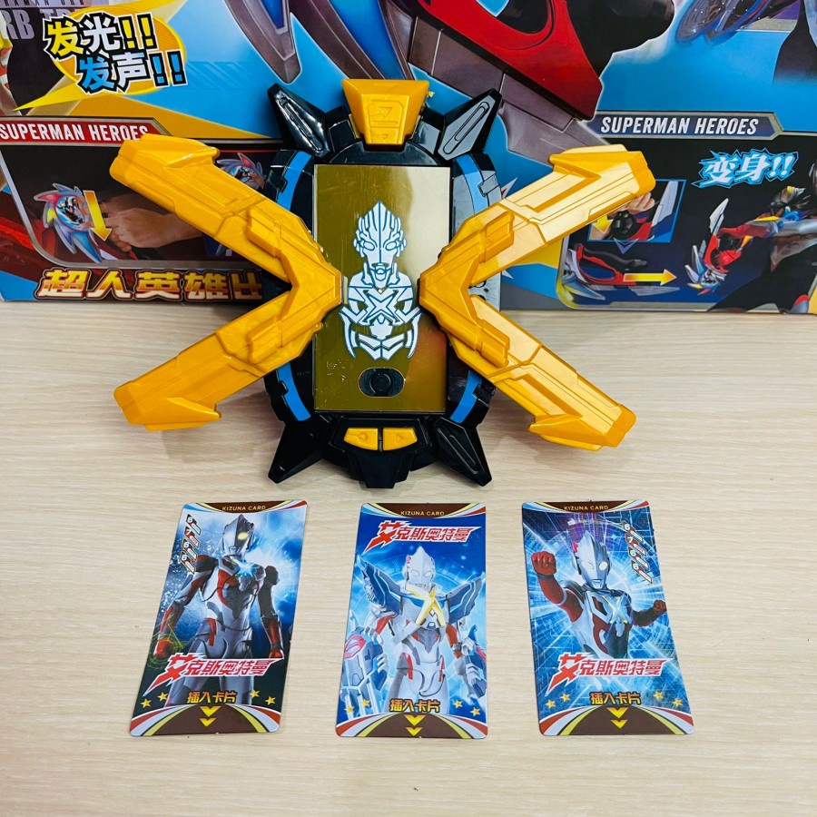 Mainan Anak Utraman X DX X-Devizer Mainan Ultraman X Devizer