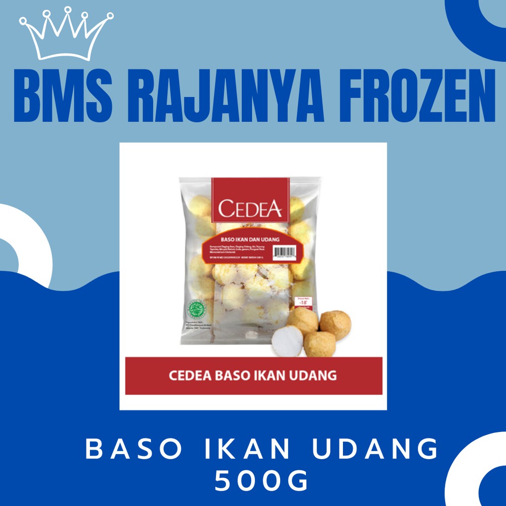 

CEDEA Baso Ikan Udang 500g