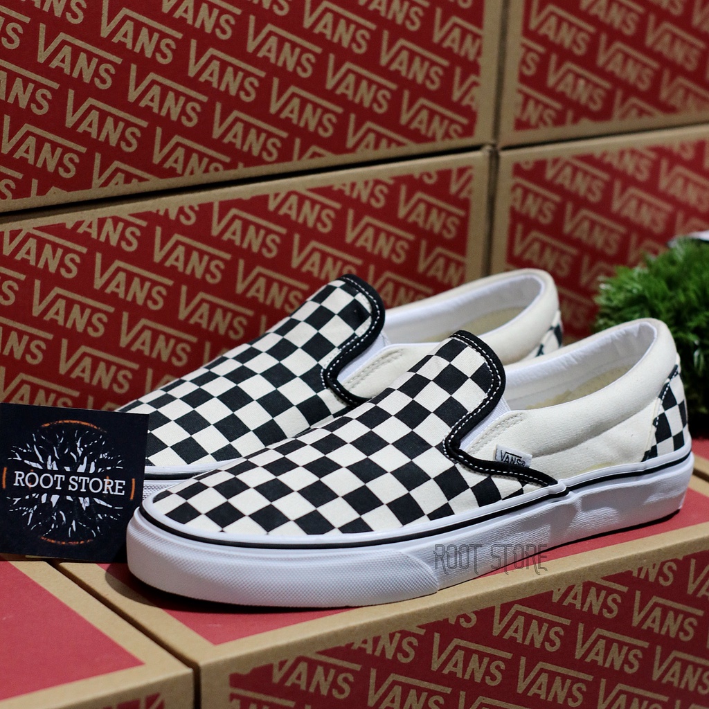 VANS SLIP ON CHECKERBOARD / VANS SLIP ON CATUR