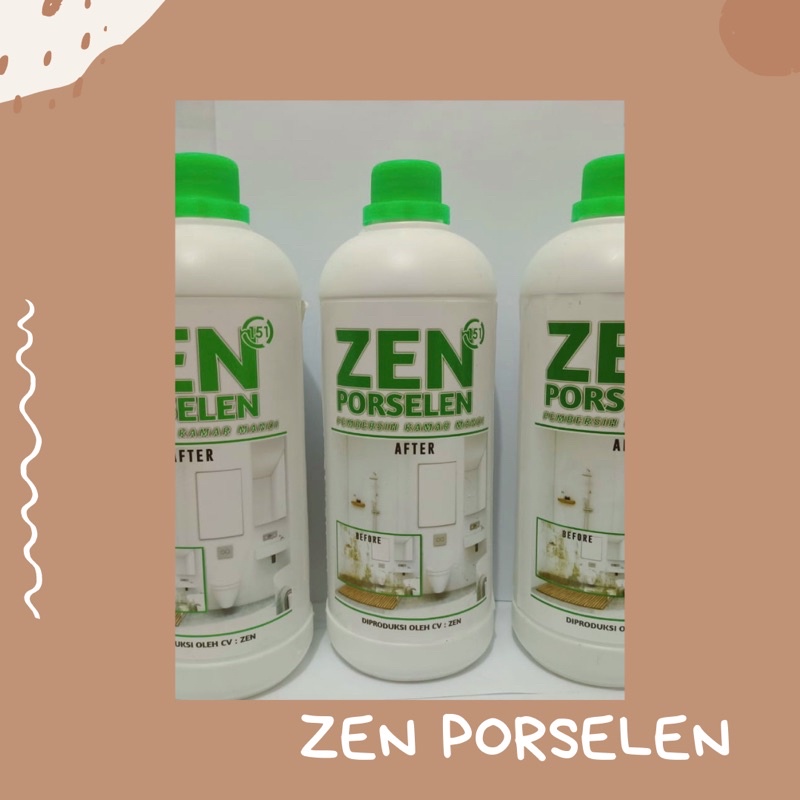 ZEN PORSELEN pembersih kamar mandi