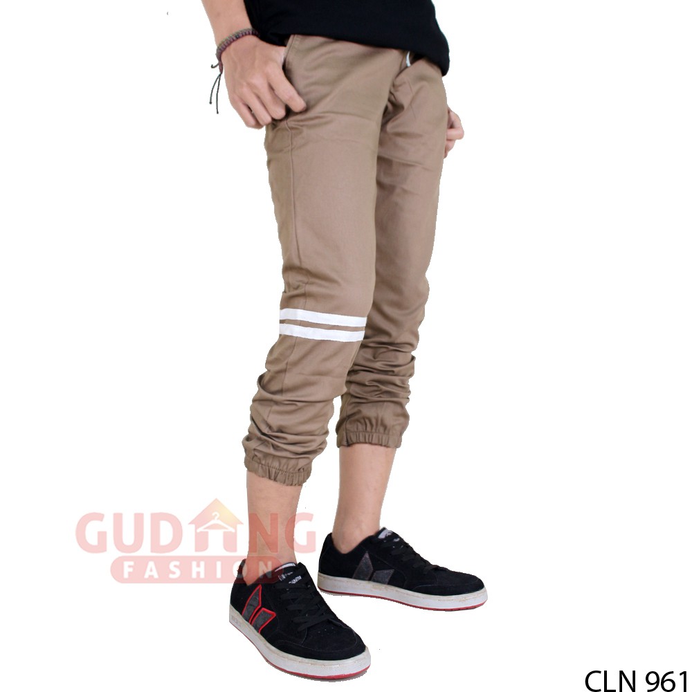 Celana Panjang Jogger Pants Cowok Keren - CLN 961