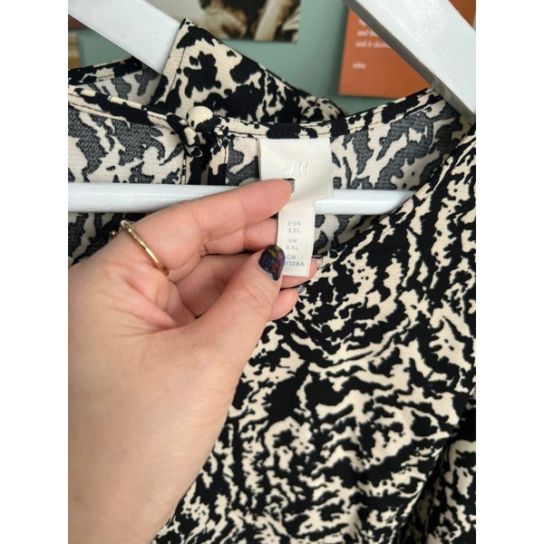 Hm printed geometris dress