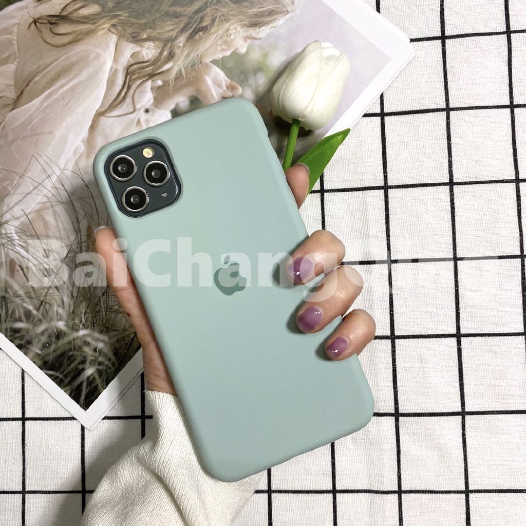 Casing Case Motif Langit Biru/Hijau/Biru/Ice Sea/Lilac Untuk Iphone 11 Pro Max 6 6s 7 8 Plus Xr Xs Max