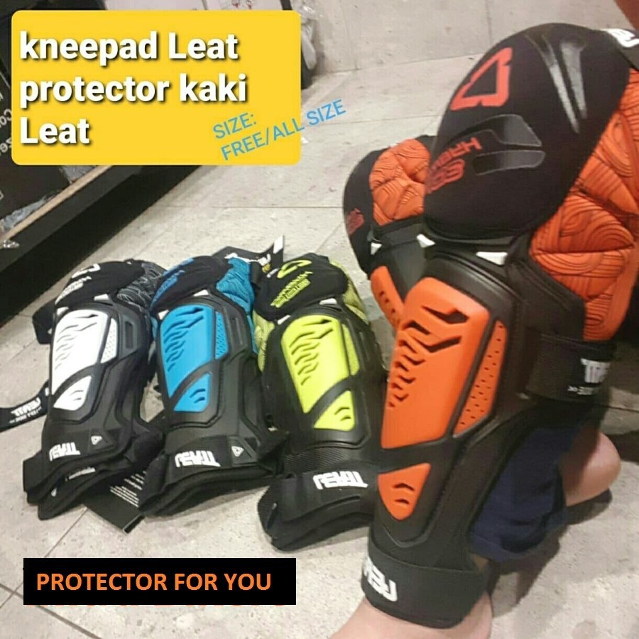 Deker Decker Panjang Kneepad LEATT LONG Pelindung Lutut kaki Protective Protector