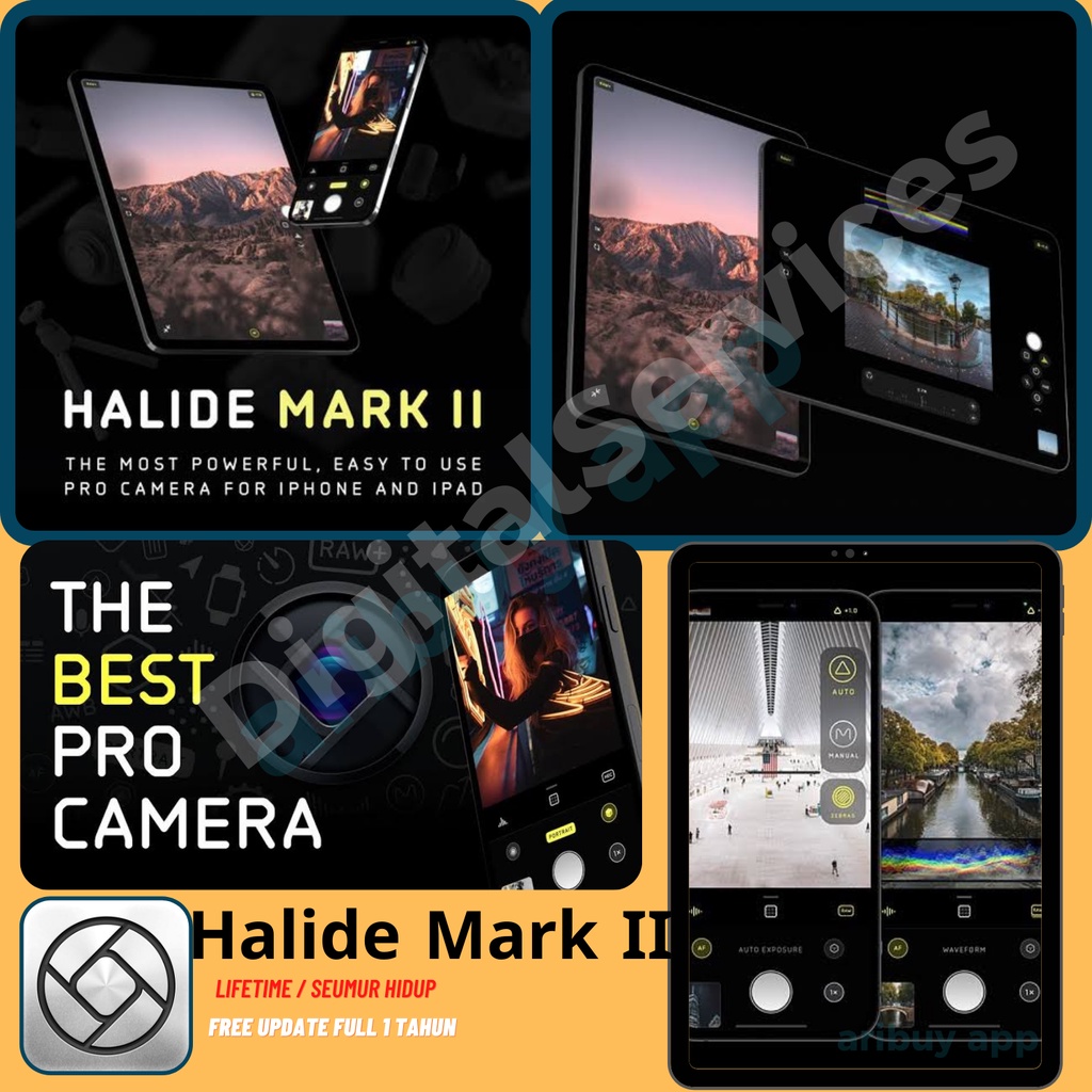 Best Seller! Halide Mark II | Halide Mark 2 Pro Camera ORIGINAL -  The best pro camera for iPhone and iPad