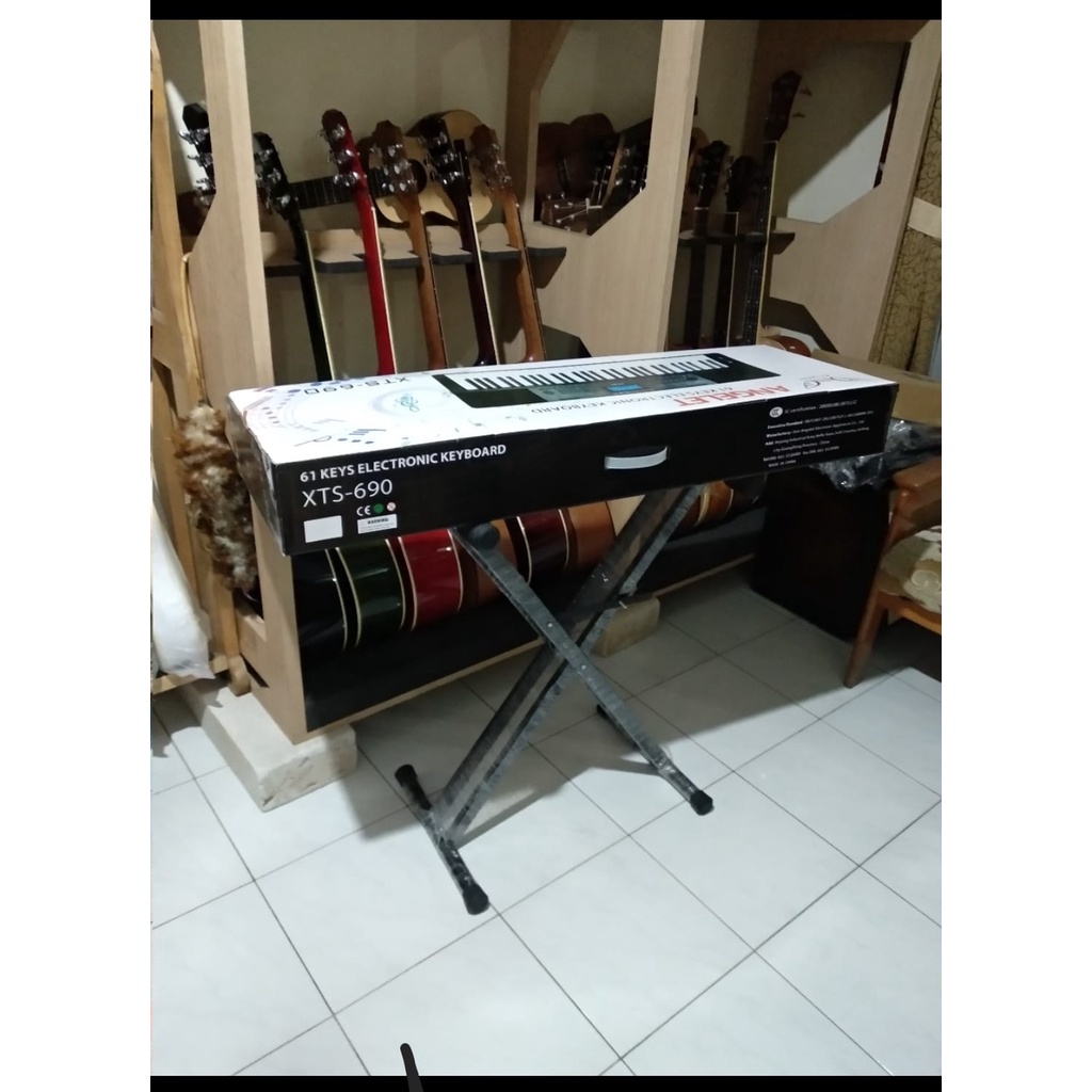 Jual Keyboard Orgen Organ Angelet XTS690 Original murah | Shopee Indonesia