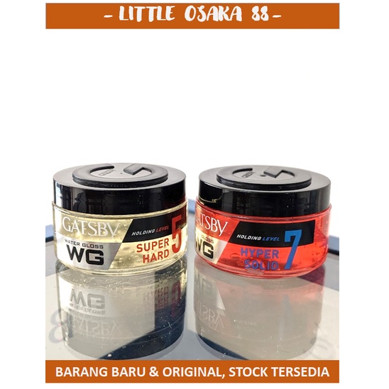 Gatsby WG Water Gloss 150 gr Level 5 Level 7