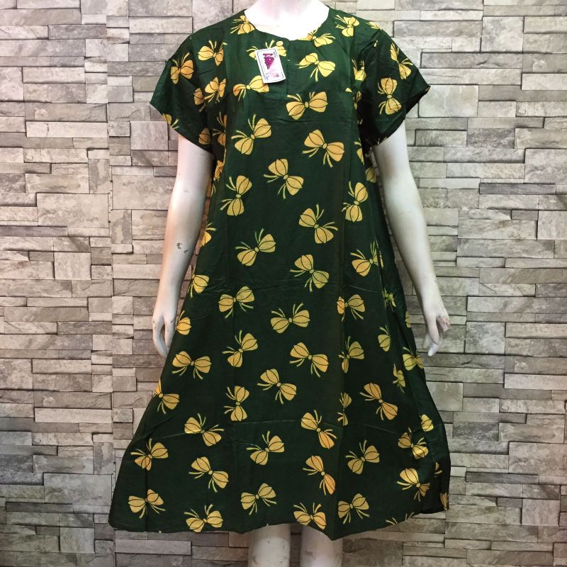 DASTER BALI MURAH MOTIF KEMBANG | BATIK AQILAH-KC 18