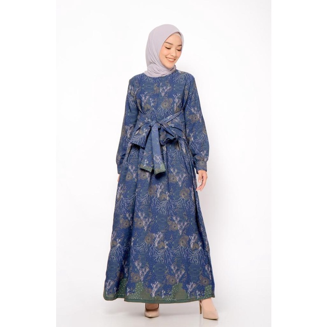 ZM Zaskia Mecca - Chaty Blue Dress - Jelita Indonesia Edisi Likupang