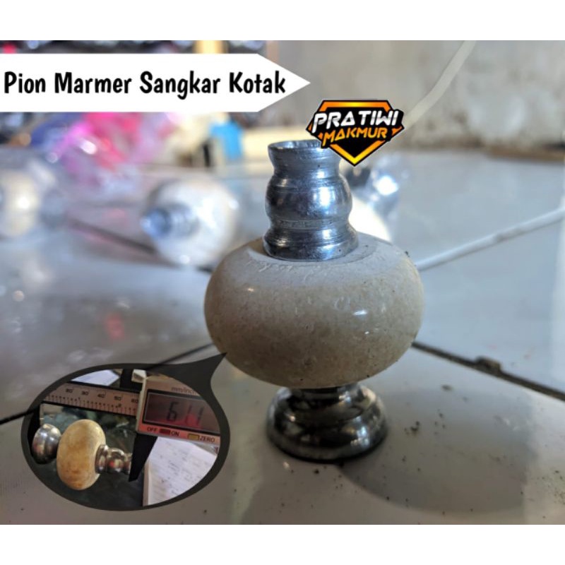 Pion Marmer Sangkar Kotak Pion Marmer Tomat PION HIASAN SANGKAR KANDANG BURUNG