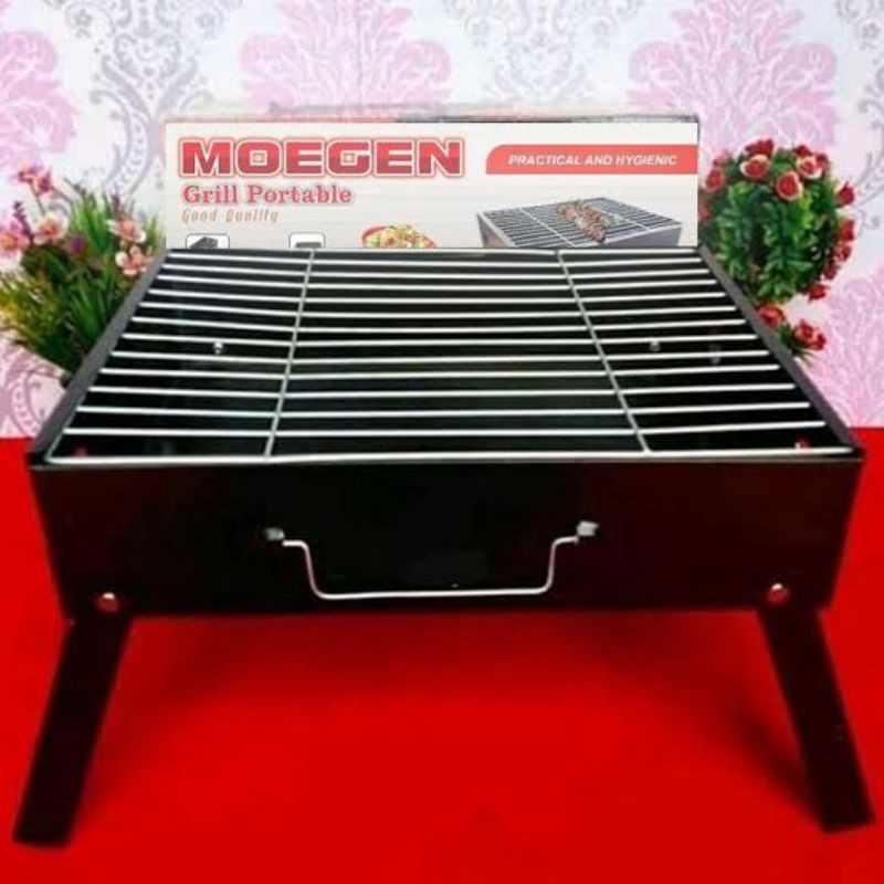 Panggangan portable Moegen portable pemanggang serbaguna Moegen grill pan Moegen bbq