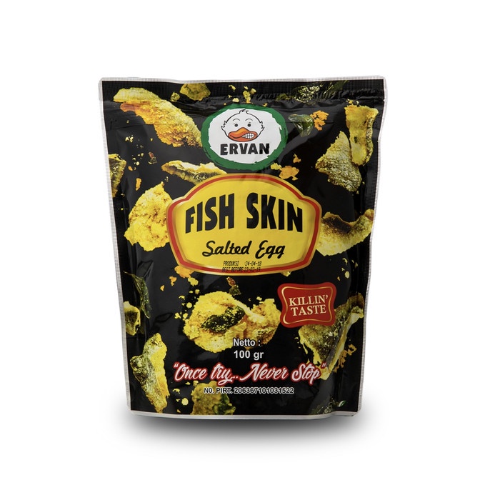 

MURAH Ervan Fish Skin Salted Egg - Original