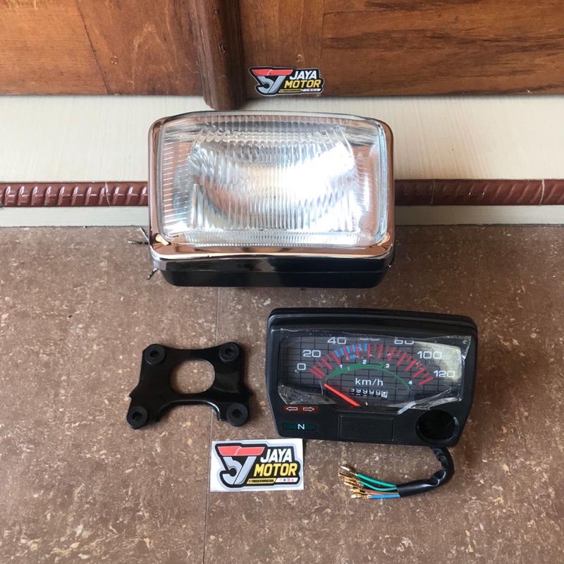 set lampu depan Honda win100 | spedometer Honda win100 | dudukan Honda Win100