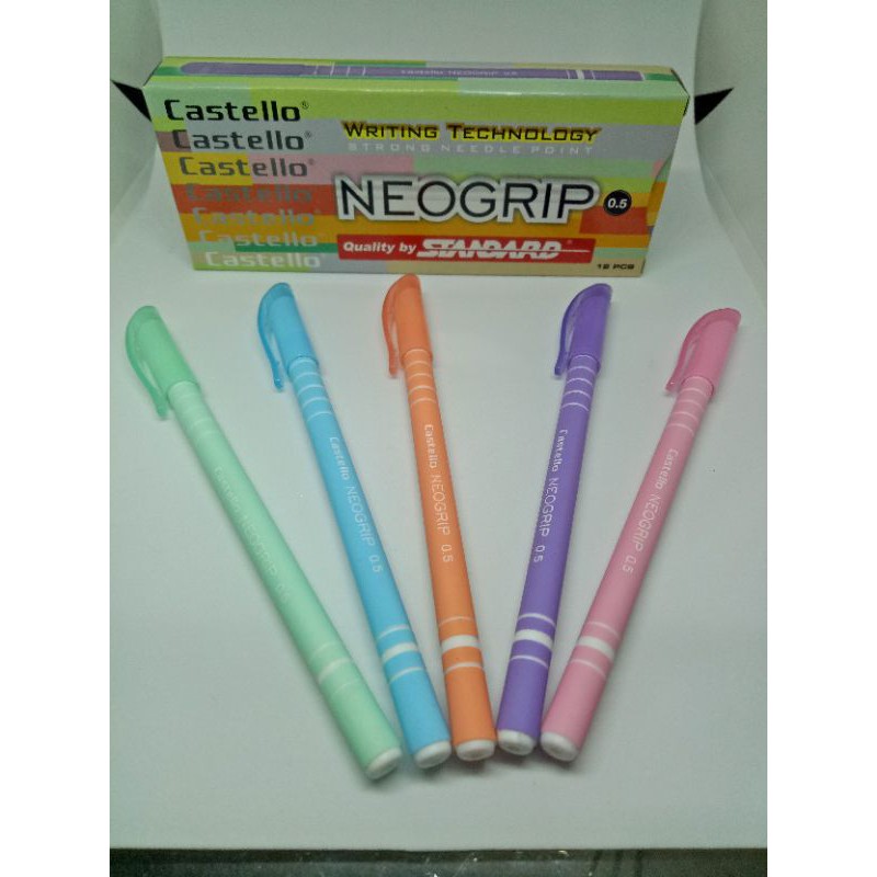 

pen standard Castello Neogrip | pen murah standard | promo pen standard | pen Neogrip standard murah