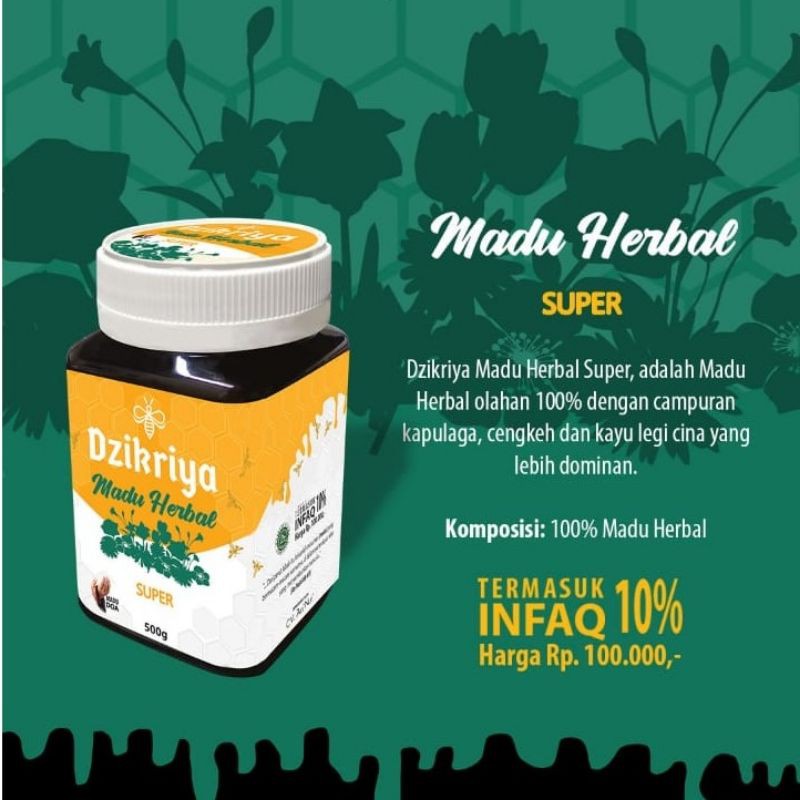 

DZIKRIYA MADU HERBAL SUPER (kemasan baru az zikra)
