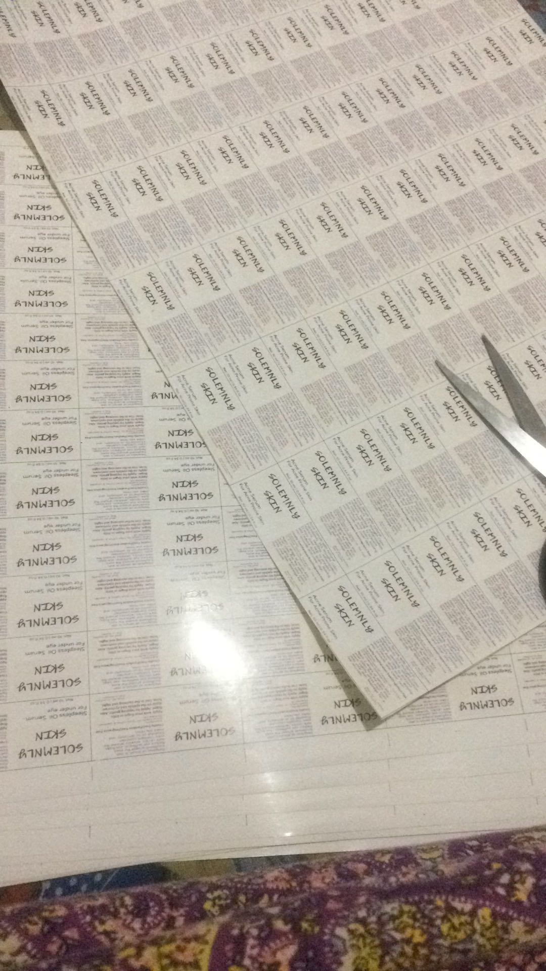 Cetak Stiker Kromo Murah (tanpa Cutting)
