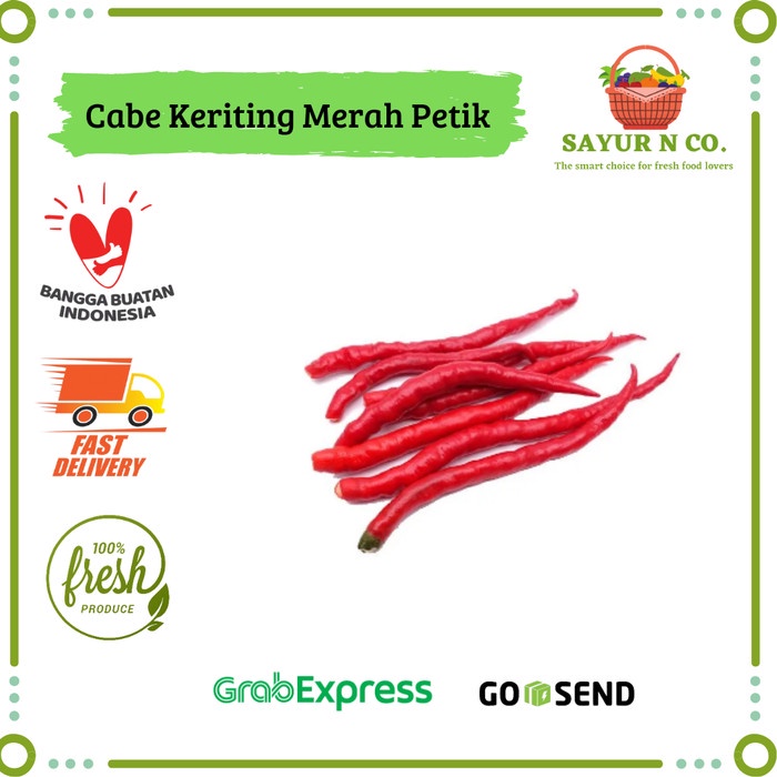 

Cabe Keriting Merah Petik | Sayur N Co Bekasi